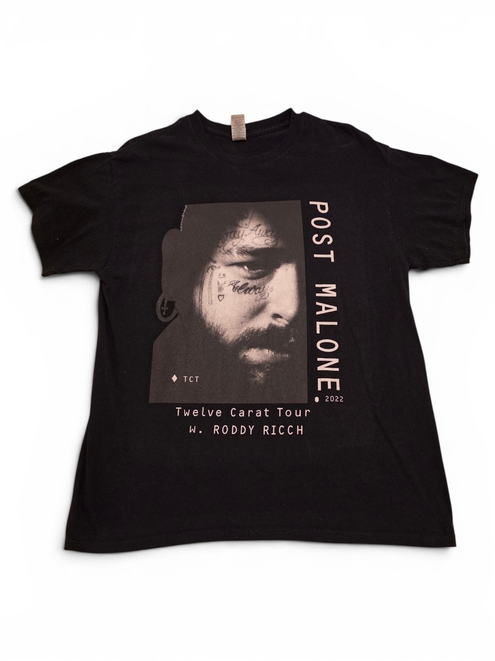 Post Malone Twelve Carat Tour Graphic T-Shirt